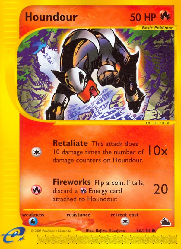 Houndour Skyridge 66/144
