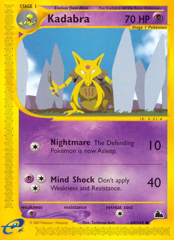 Kadabra Skyridge 69/144