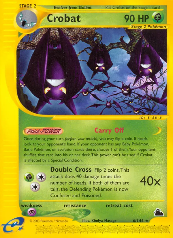 Crobat Skyridge 6/144