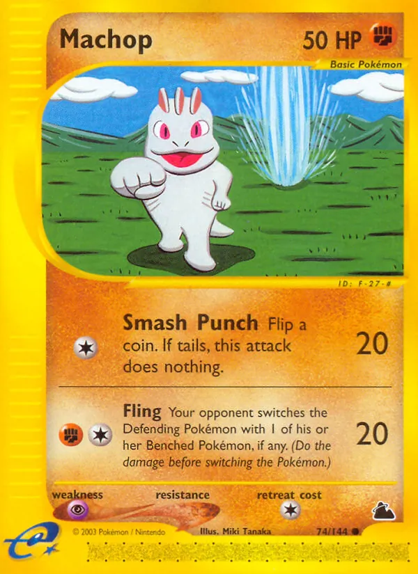 Machop Skyridge 74/144