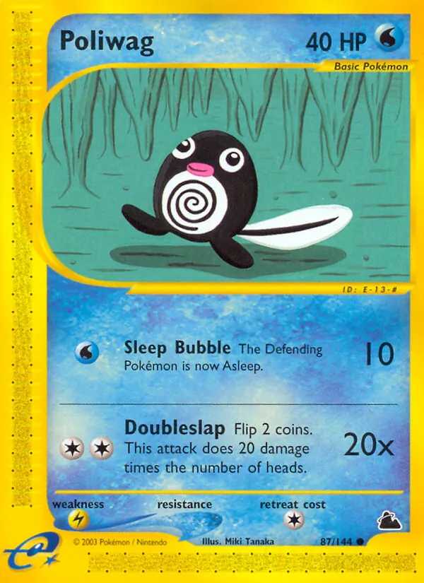 Poliwag Skyridge 87/144