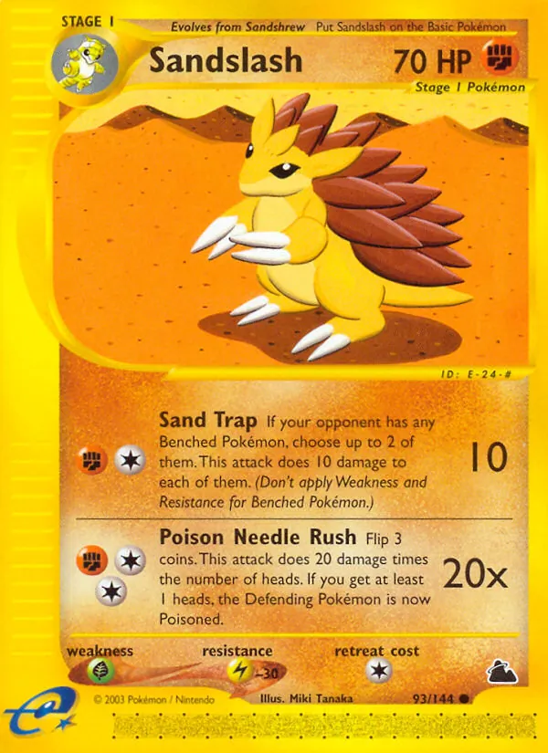 Sandslash Skyridge 93/144
