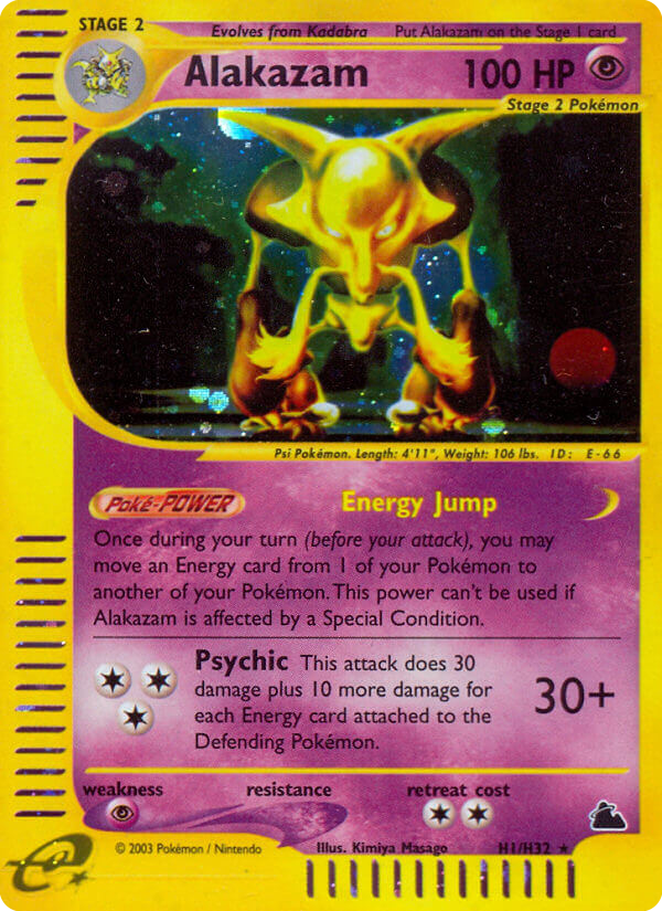 Alakazam Skyridge H01/144
