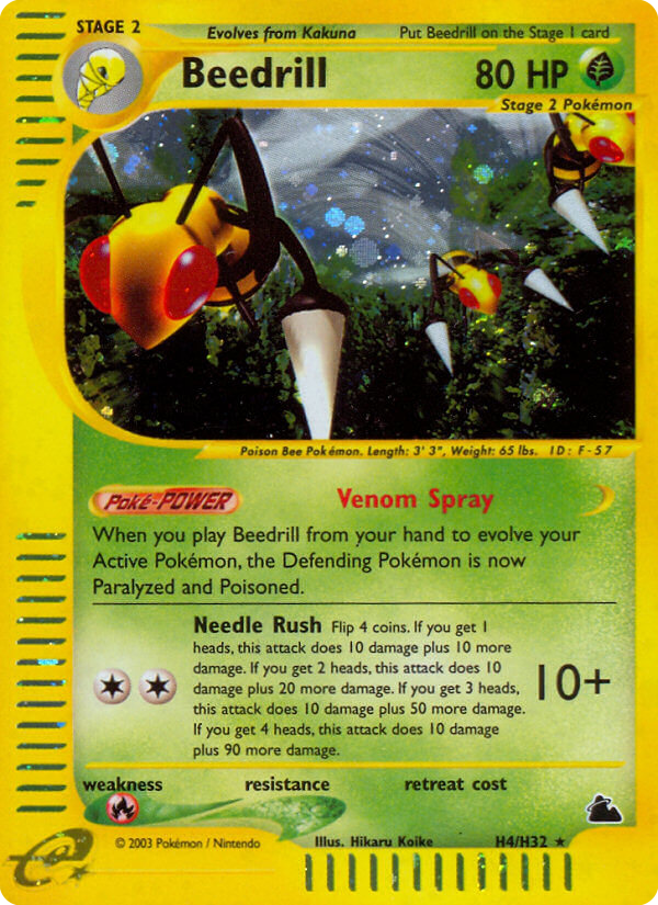 Beedrill Skyridge H04/144
