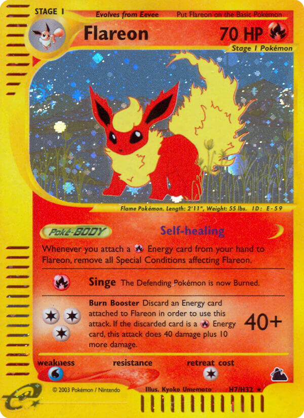 Flareon Skyridge H07/144
