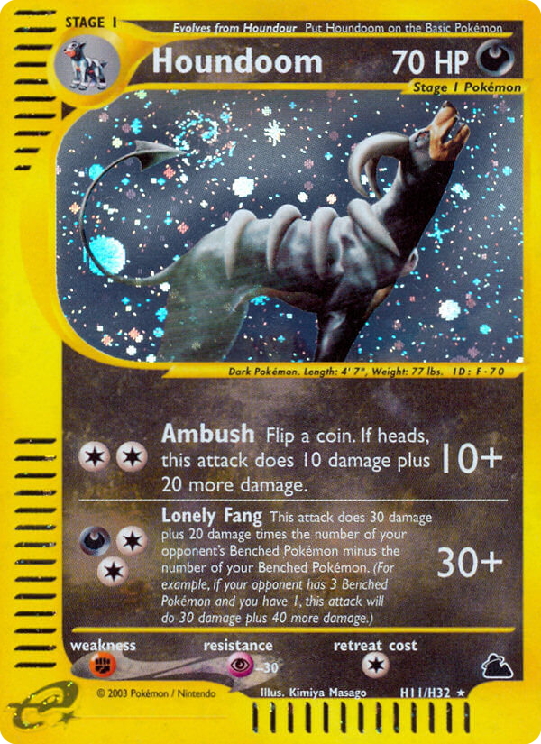 Houndoom Skyridge H11/144