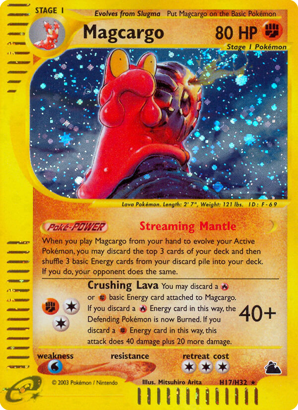 Magcargo Skyridge H17/144