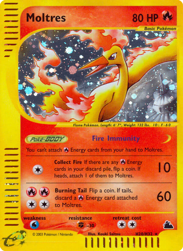 Moltres Skyridge H20/144