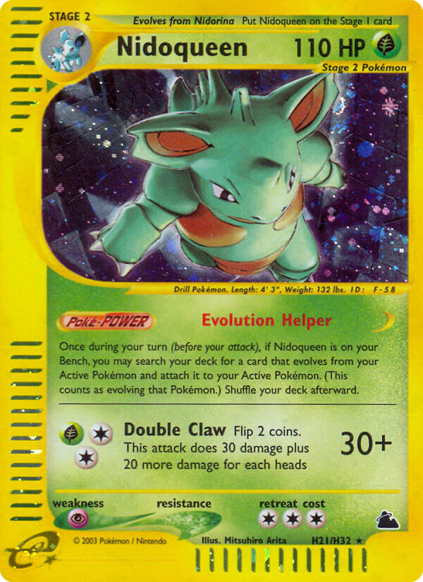 Nidoqueen Skyridge H21/144