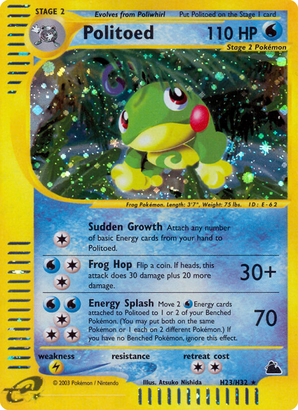 Politoed Skyridge H23/144