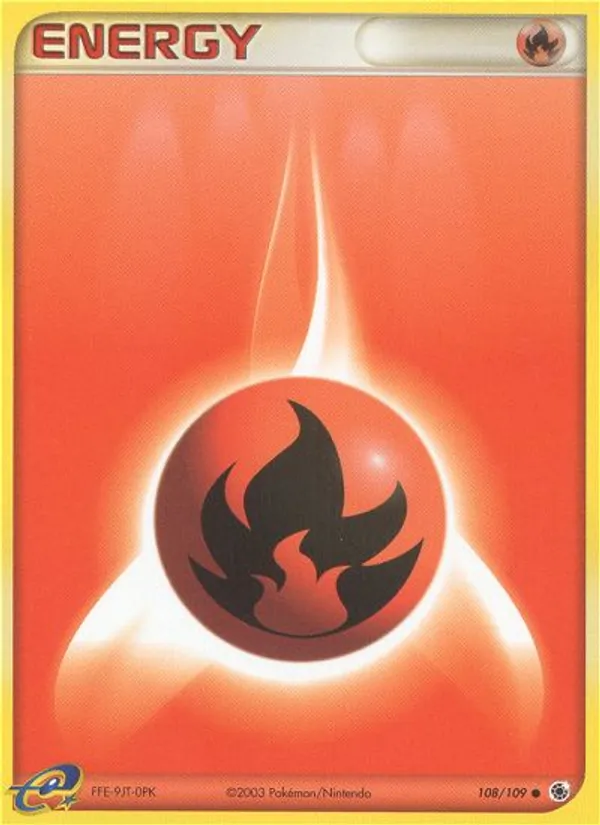 Fire Energy EX Rubino & Zaffiro 108/109