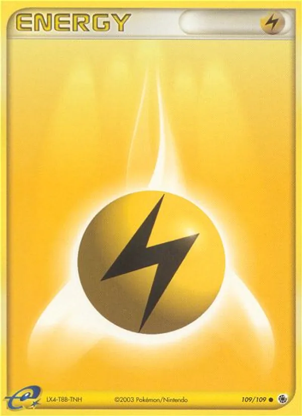 Lightning Energy EX Rubino & Zaffiro 109/109