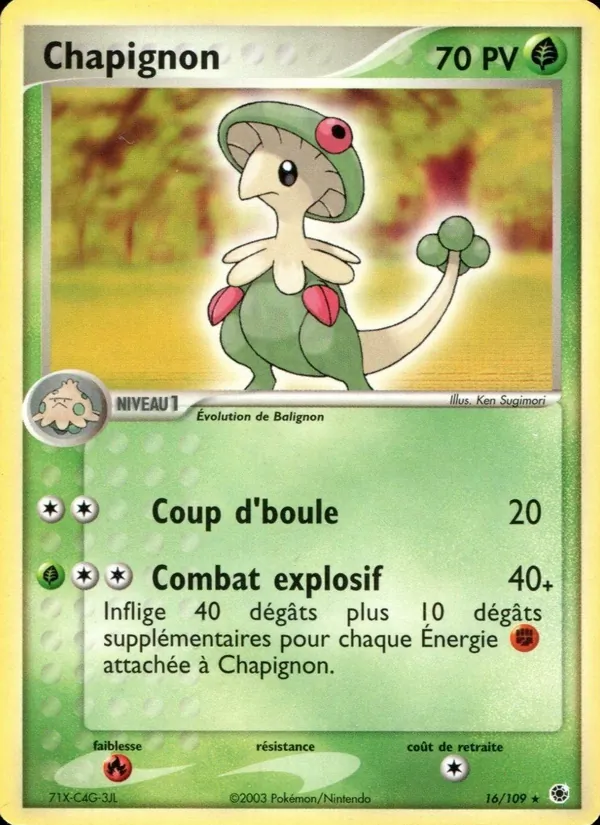 Chapignon EX Rubis & Saphir 16/109