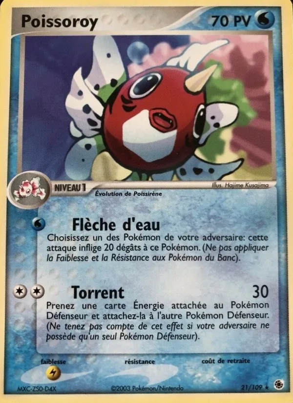 Poissoroy EX Rubis & Saphir 21/109