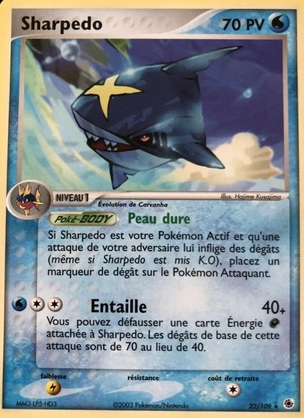 Sharpedo EX Rubis & Saphir 22/109