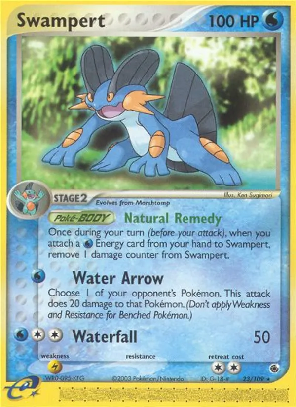 Swampert Rubí & Zafiro 23/109