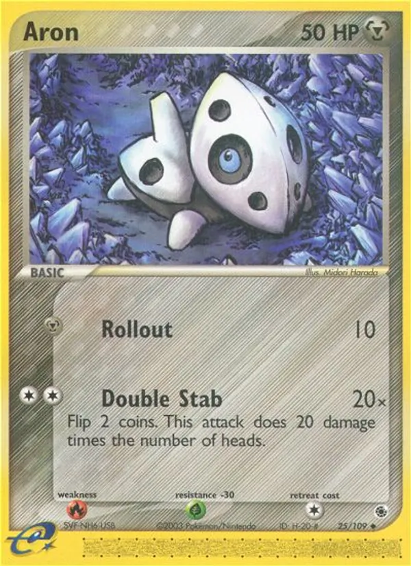 Aron Ruby & Sapphire 25/109