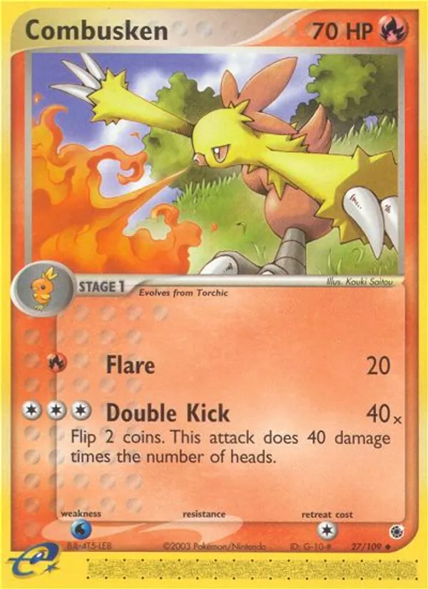 Combusken Ruby & Sapphire 27/109