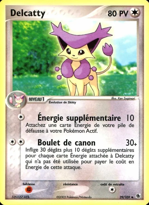 Delcatty EX Rubis & Saphir 29/109