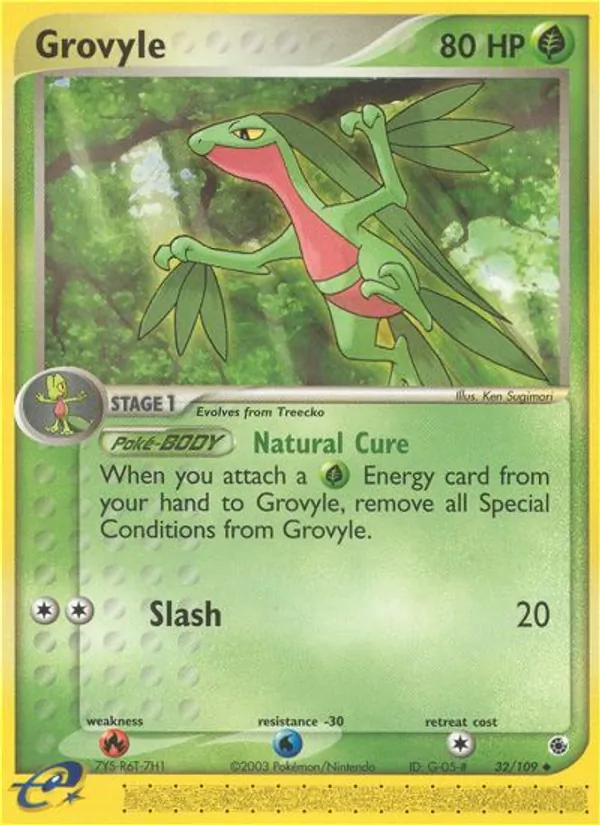 Grovyle Rubí & Zafiro 32/109