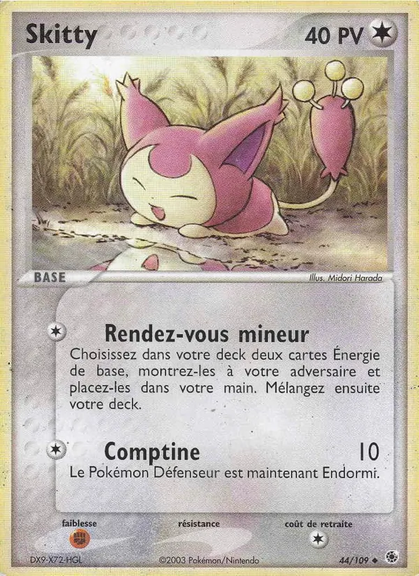 Skitty EX Rubis & Saphir 44/109