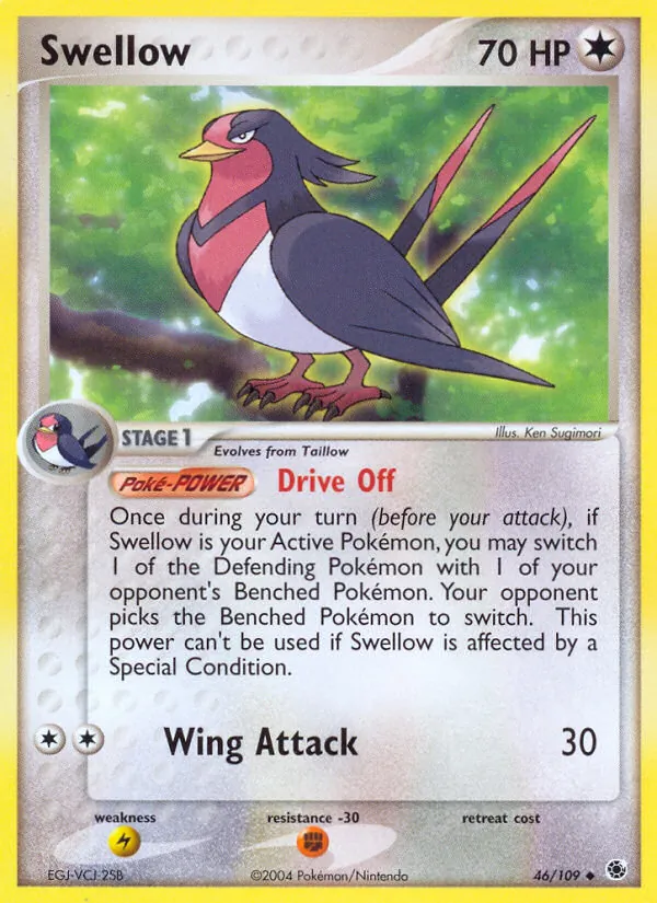 Swellow Ruby & Sapphire 46/109