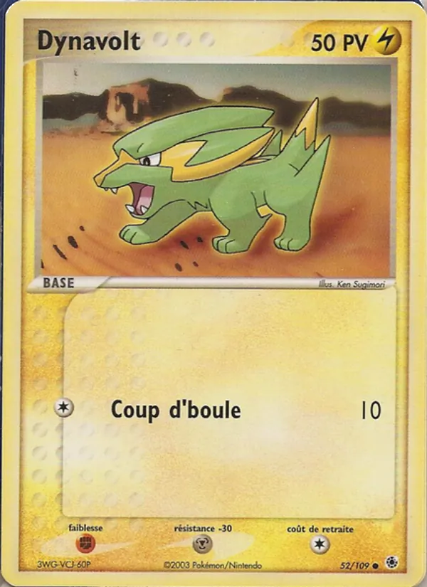 Dynavolt EX Rubis & Saphir 52/109