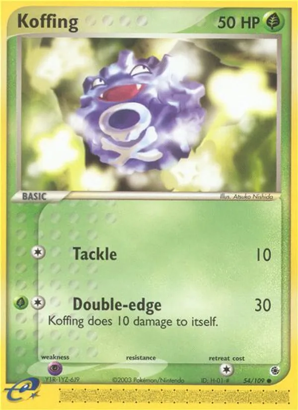 Smogon EX Rubin & Saphir 54/109