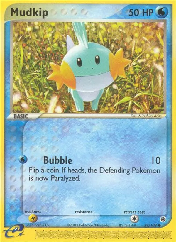 Mudkip Ruby & Sapphire 59/109