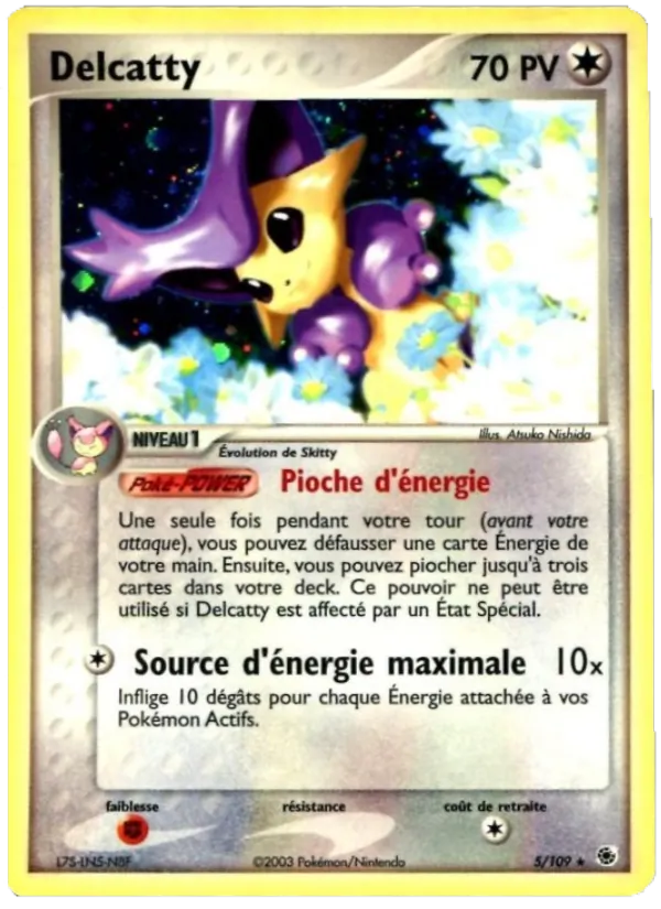 Delcatty EX Rubis & Saphir 5/109