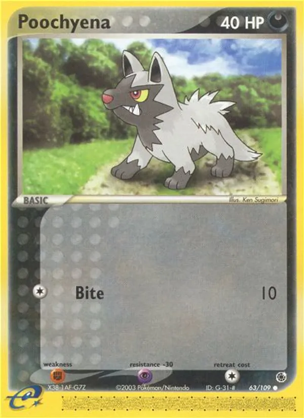 Poochyena Rubí & Zafiro 63/109