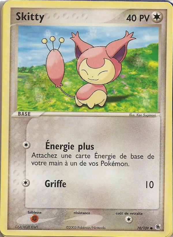 Skitty EX Rubis & Saphir 70/109