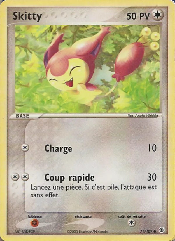 Skitty EX Rubis & Saphir 71/109