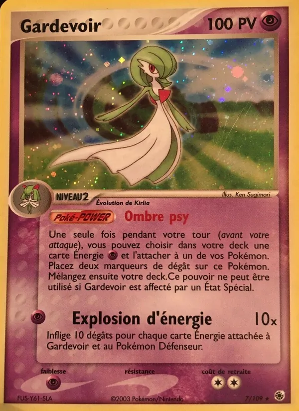 Gardevoir EX Rubis & Saphir 7/109