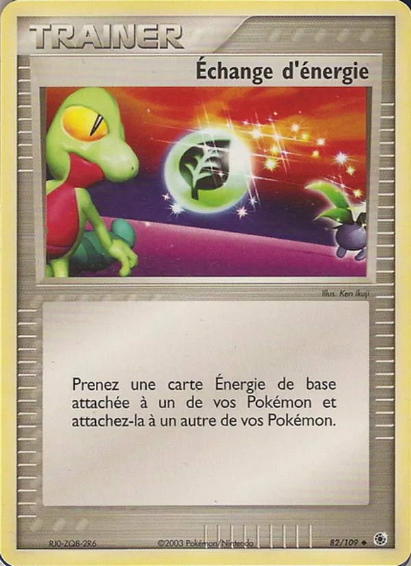 Échange d'énergie EX Rubis & Saphir 82/109