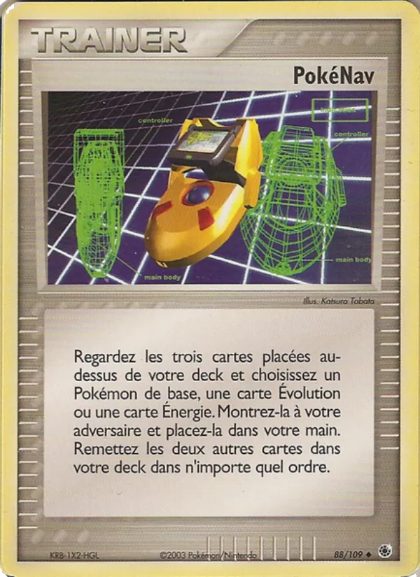 PokéNav EX Rubis & Saphir 88/109