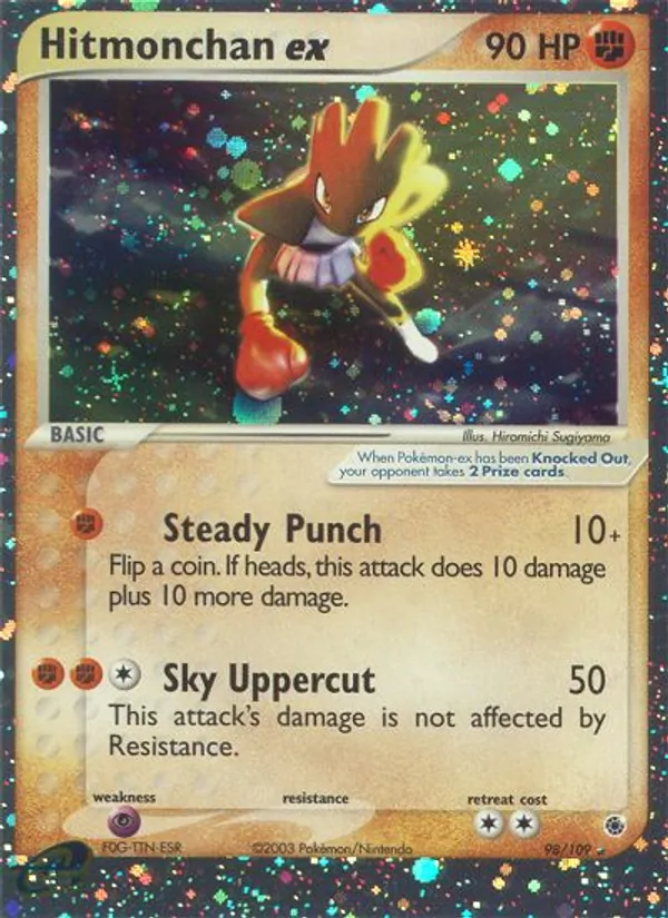 Hitmonchan ex Ruby & Sapphire 98/109