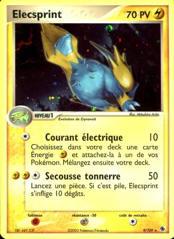 Élecsprint EX Rubis & Saphir 9/109