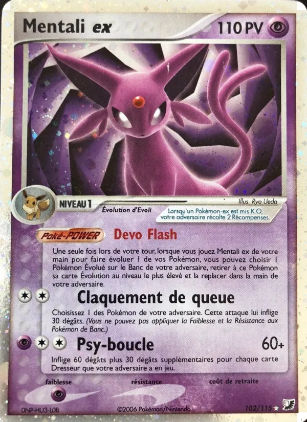 Mentali ex EX Forces Cachées 102/115