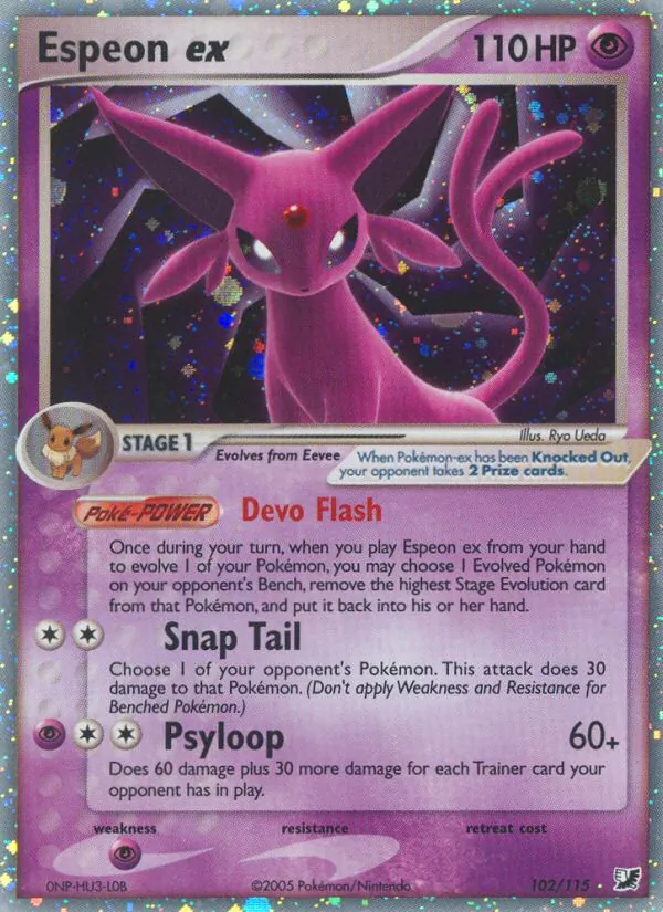 Espeon ex EX Forças Ocultas 102/115