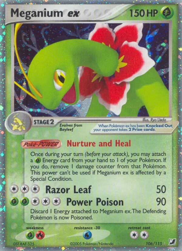 Meganium ex Unseen Forces 106/115