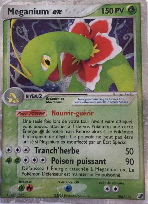 Meganium ex EX Forces Cachées 106/115