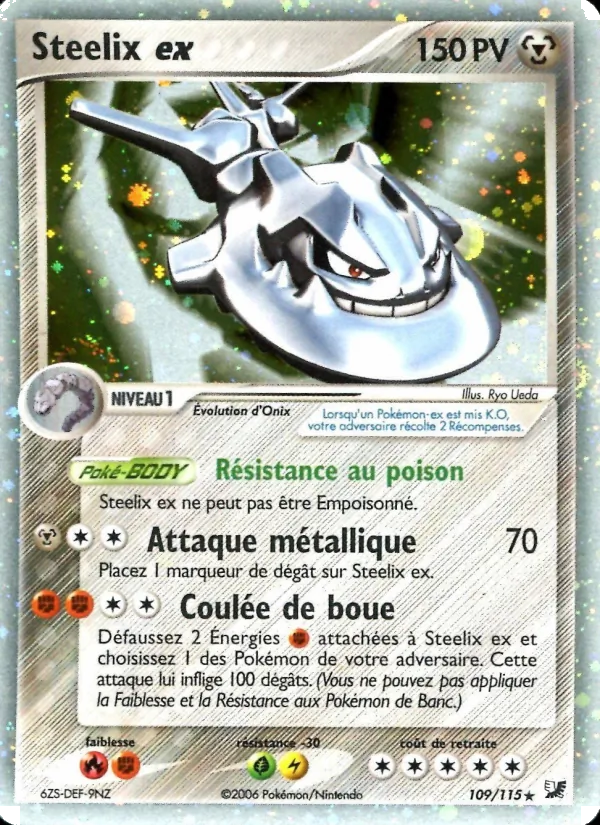Steelix ex EX Forces Cachées 109/115