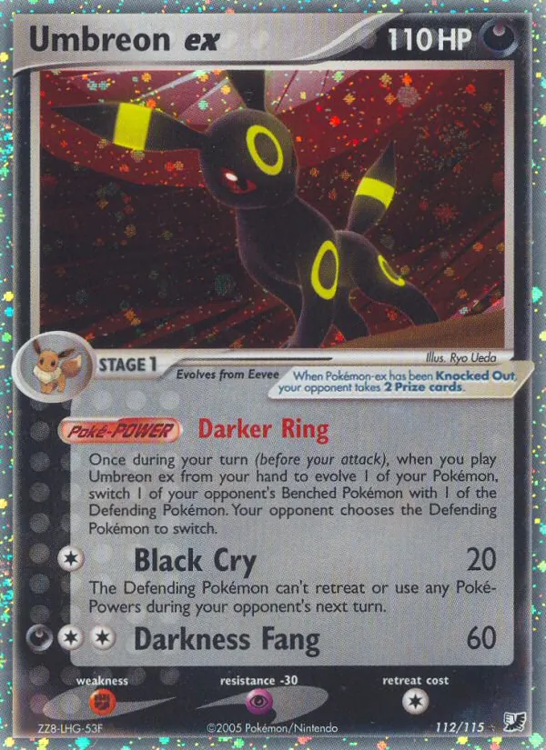 Umbreon ex EX Forze Segrete 112/115