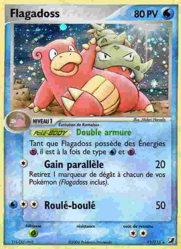 Flagadoss EX Forces Cachées 13/115