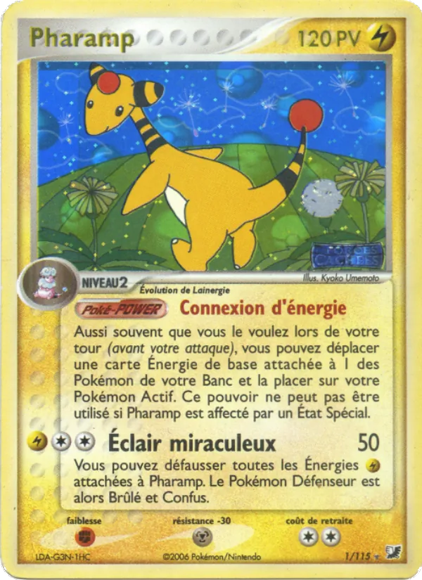 Pharamp EX Forces Cachées 1/115