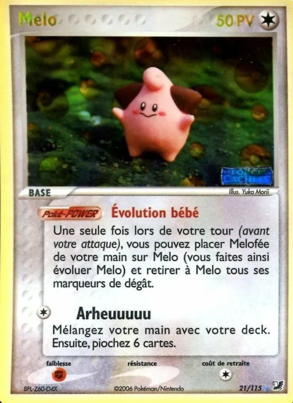 Mélo EX Forces Cachées 21/115