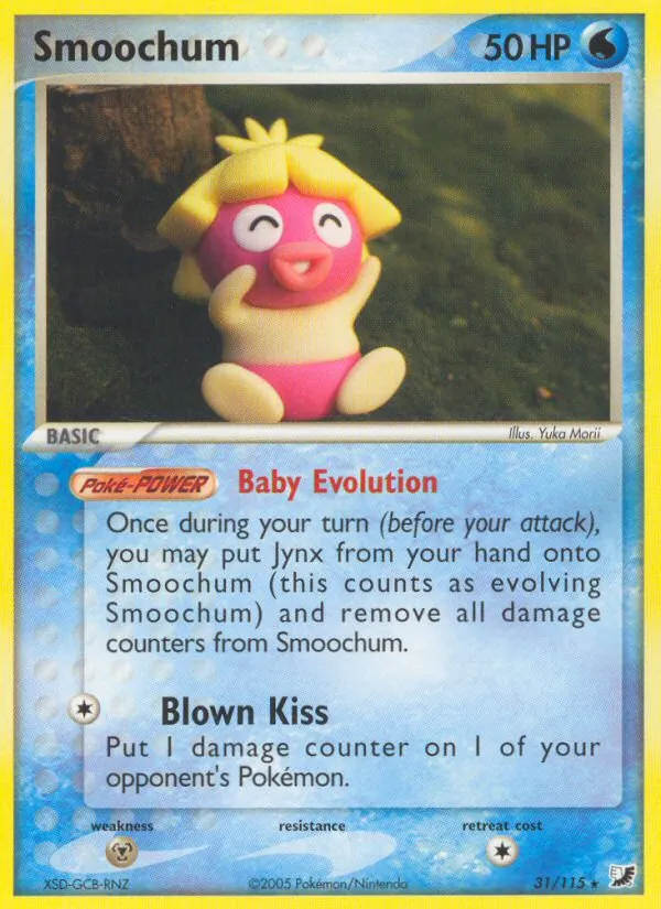 Smoochum EX Forças Ocultas 31/115