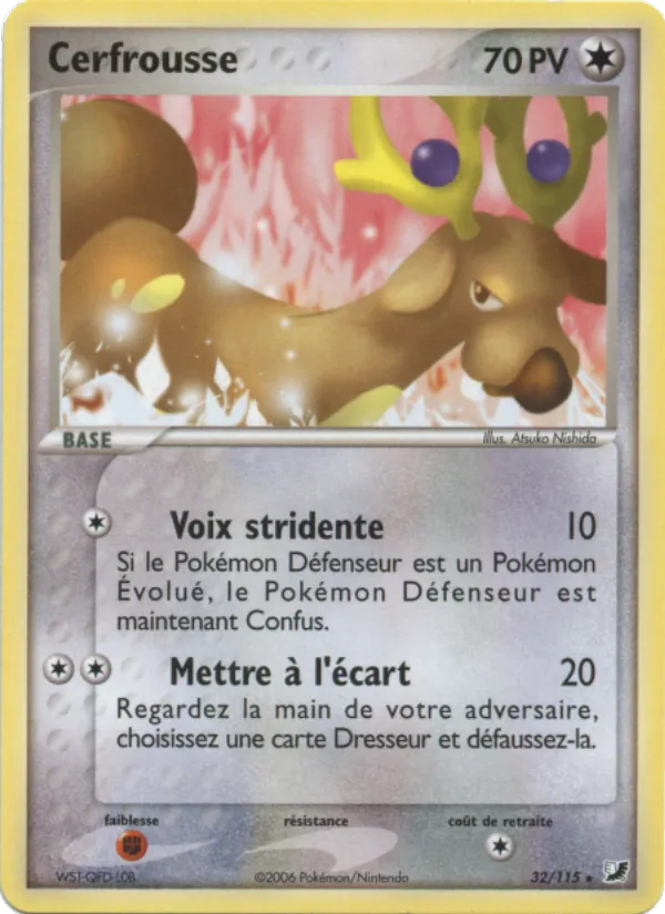 Cerfrousse EX Forces Cachées 32/115