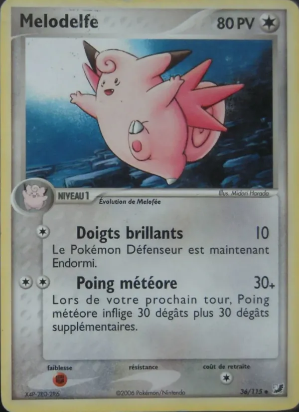 Mélodelfe EX Forces Cachées 36/115
